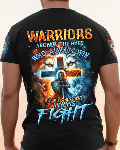 Warriors Always Fight Men's All Over Print Shirt - Tyqy1801242