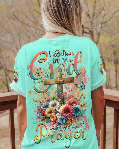 I Believe In God Women's All Over Print Shirt - Tlnz1011234