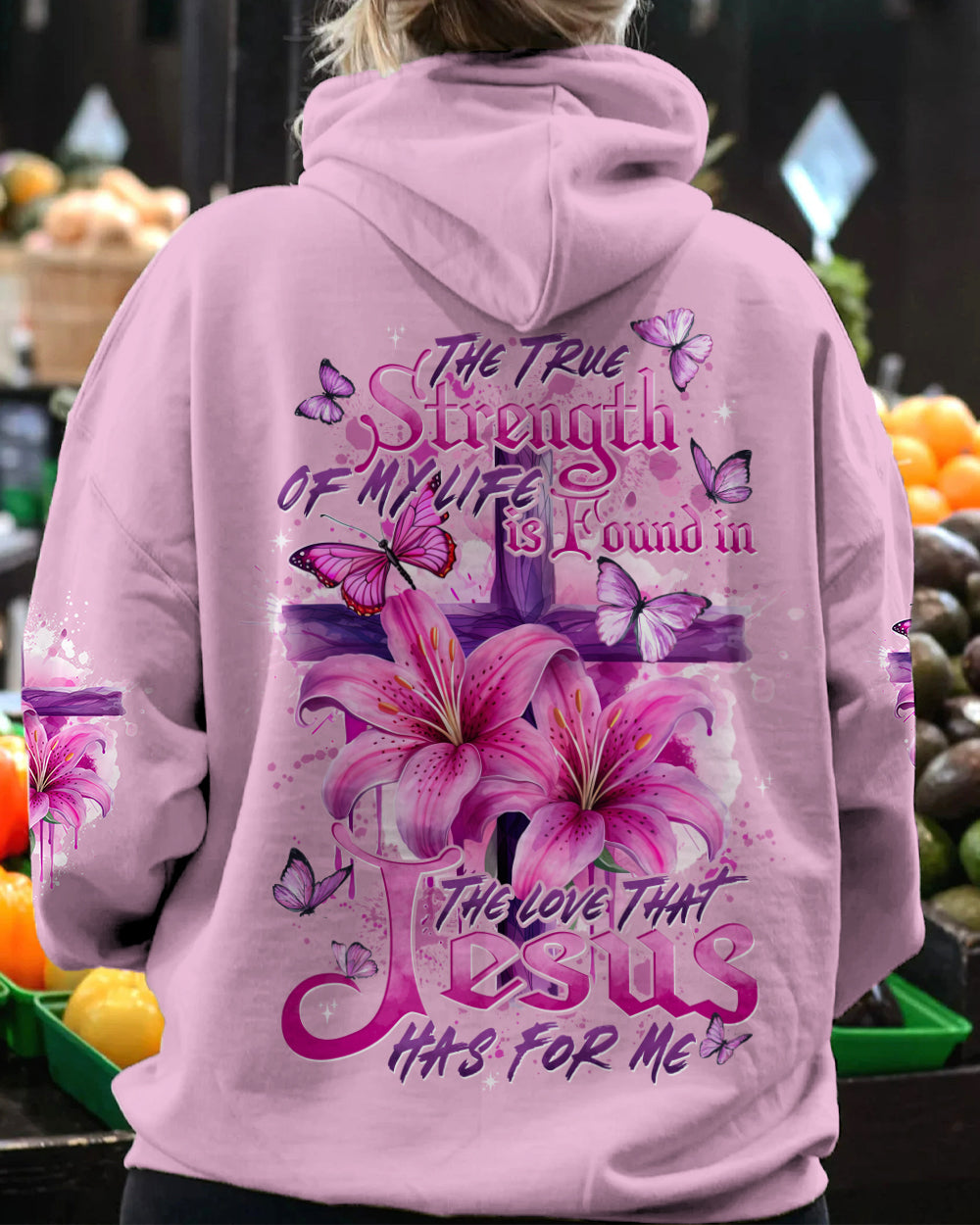 The True Strength Of My Life Women's All Over Print Shirt - Tytd1203241