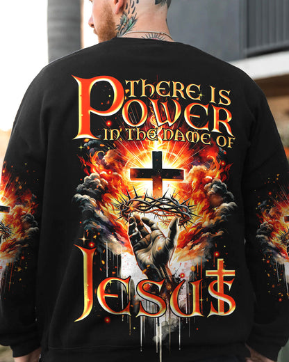 There Is Power In The Name Of Jesus Men's All Over Print Shirt - Tytm2201242