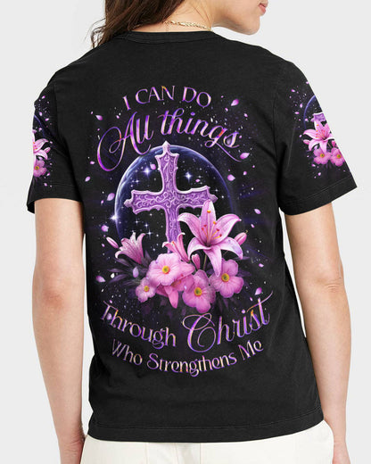 I Can Do All Things Through Christ Women's All Over Print Shirt - Yhkd2011231