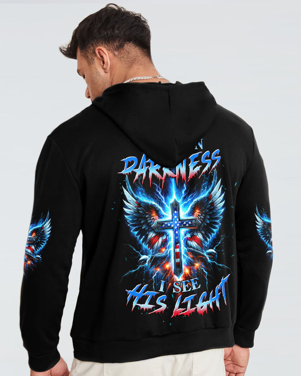 Even In Darkness Wings Men's All Over Print Shirt - Tltw0611233