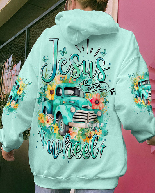 Jesus Take The Wheel Women's All Over Print Shirt - Tytm2311233