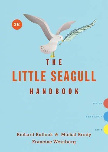 The Little Seagull Handbook 3Rd Edition