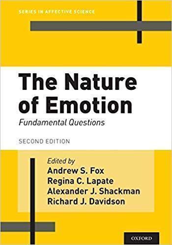 The Nature Of Emotion Fundamental Questions Series In Affective Science 2Nd Edition