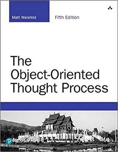 The Object Oriented Thought Process 5H