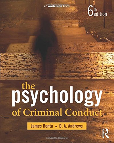 The Psychology of Criminal Conduct 6th Edition