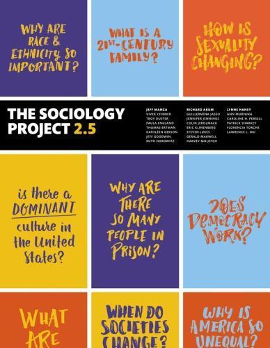 The Sociology Project 2 5 Introducing The Sociological Imagination