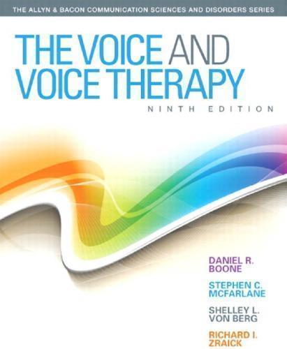 The Voice And Voice Therapy 9th Edition