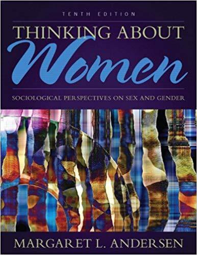 Thinking About Women Sociological Perspectives On Sex And Gender 10Th Edition