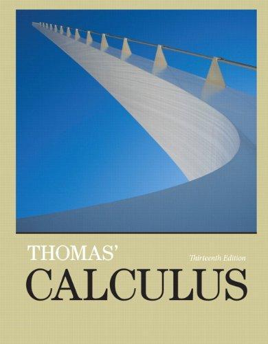 Thomas Calculus 13Th Edition