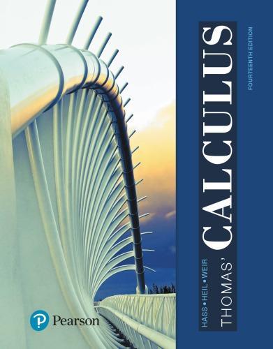 Thomas Calculus 2 Volumes 14Th Edition