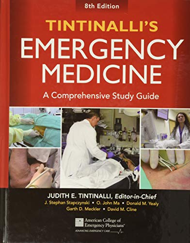 Tintinalli's Emergency Medicine: A Comprehensive Study Guide, 8th edition - 8th Edition