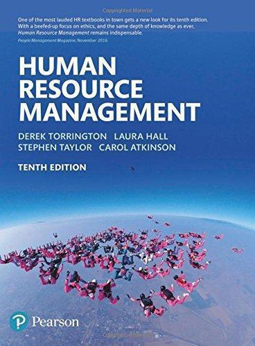 Torrington Human Resource Management P10 10Th Edition