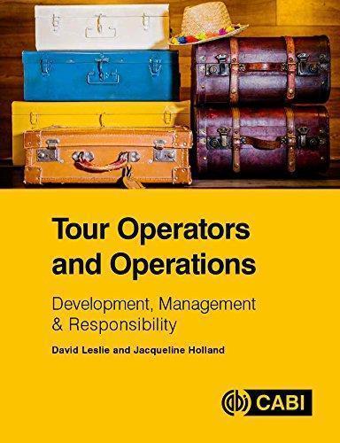 Tour Operators And Operations Development Management Responsibility