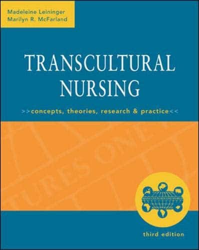 Transcultural nursing: concepts, theories, research and practice - 3rd Edition