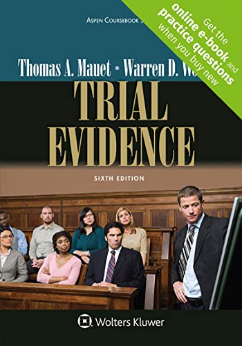 Trial Evidence - 6th Edition