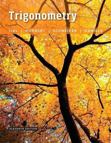 Trigonometry 11Th Edition