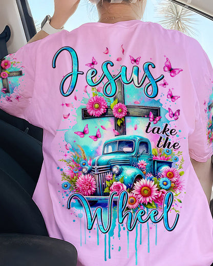 Jesus Take The Wheel Women's All Over Print Shirt - Tytm2111233