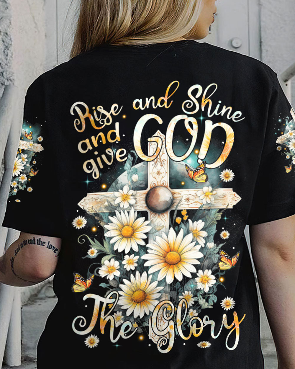 Give God The Glory Women's All Over Print Shirt - Tytm1707231