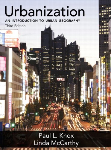 Urbanization An Introduction to Urban Geography 3rd Edition by Linda M McCarthy