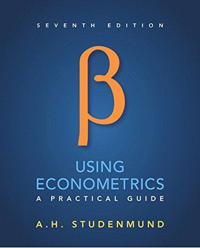 Using Econometrics A Practical Guide 7Th Edition