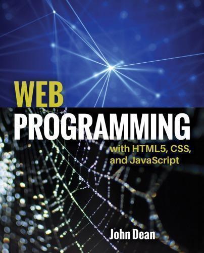 Web Programming With Html5 Css And Javascript