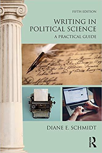 Writing In Political Science A Practical Guide 5Th Edition