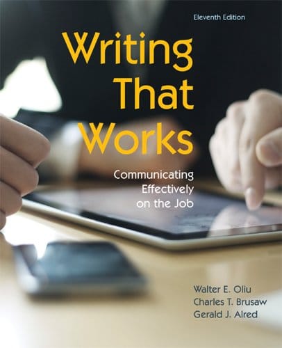 Writing That Works: Communicating Effectively on the Job