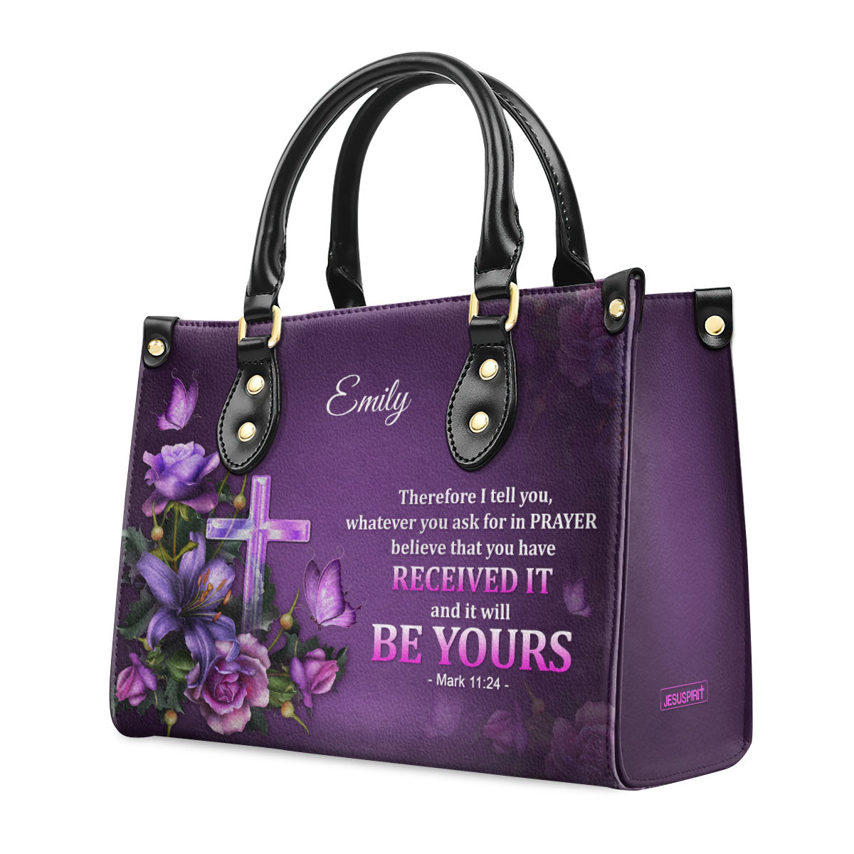 Pretty Personalized Leather Handbag - Believe That You Have Received It NUH485