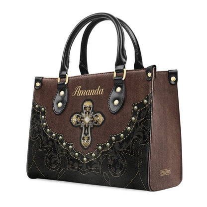 Special Cross Leather Handbag HM368