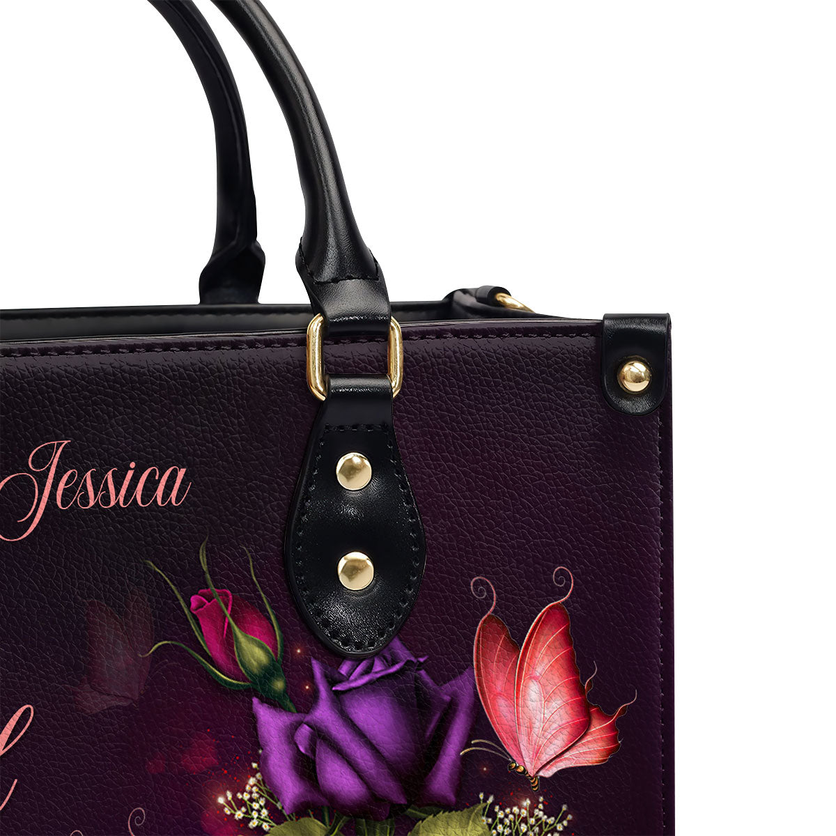 Special Personalized Leather Handbag - Blessed Are The Pure In Heart For They Shall See God NUH472