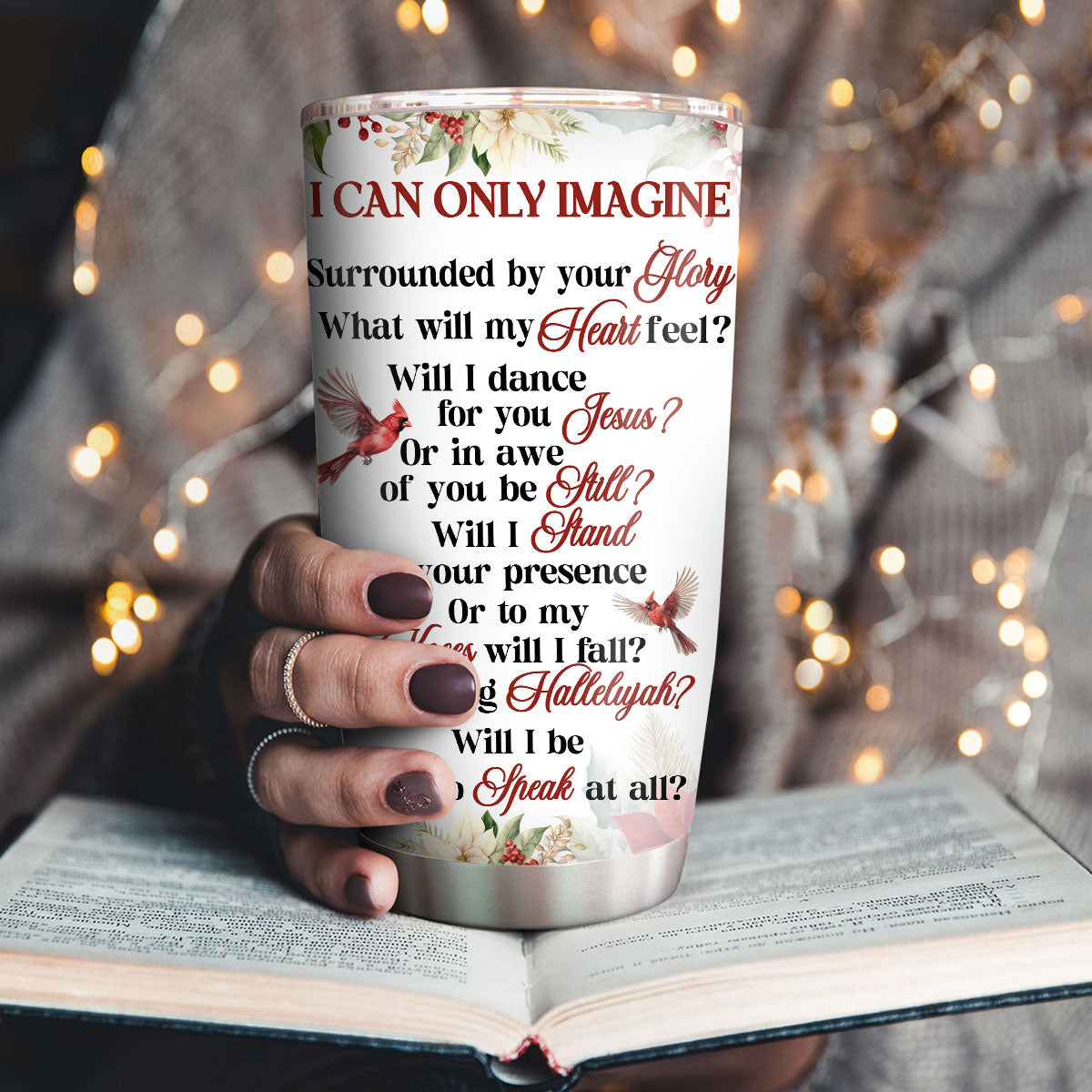 Christian Faith Gifts | Stainless Steel Tumbler | I Can Only Imagine SSTNAM1008B