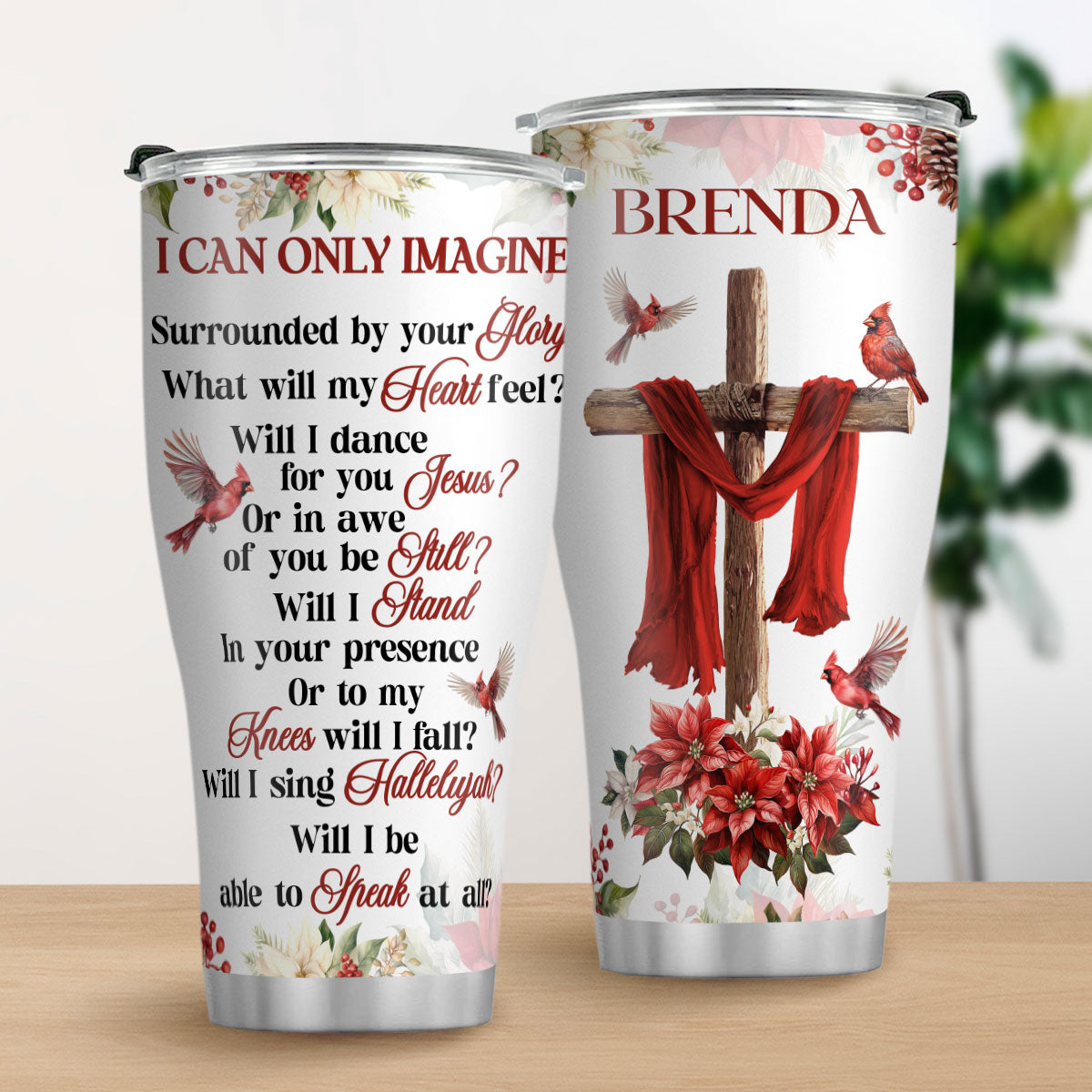 Christian Faith Gifts | Stainless Steel Tumbler | I Can Only Imagine SSTNAM1008B