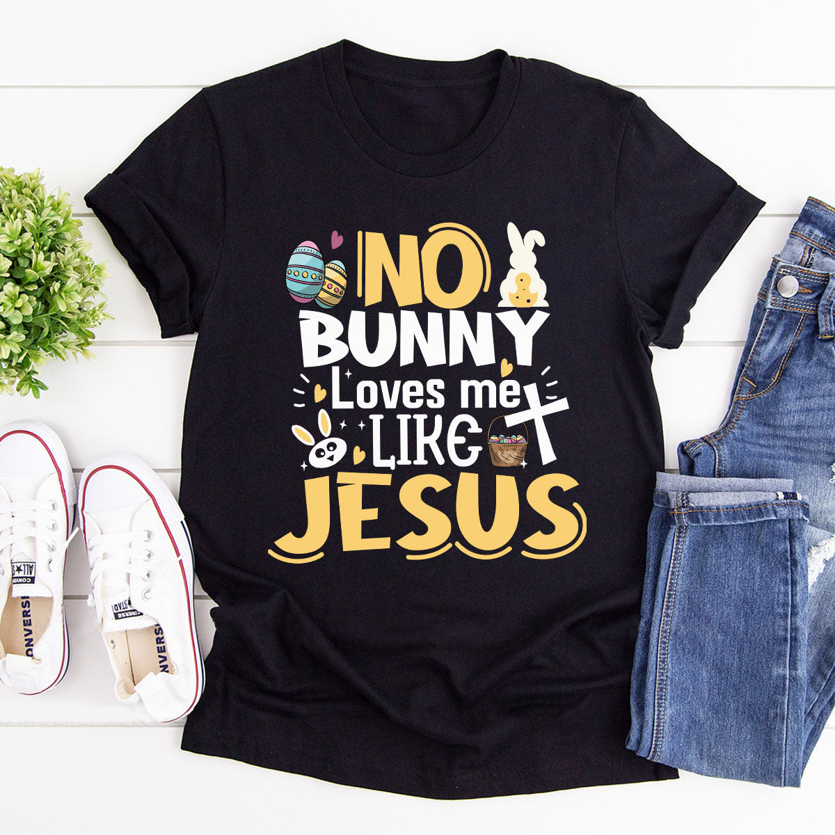 Loves Me Like Jesus - Unisex T-shirt NUM387