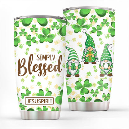 Simply Blessed - Awesome Stainless Steel Tumbler 20oz NUM377