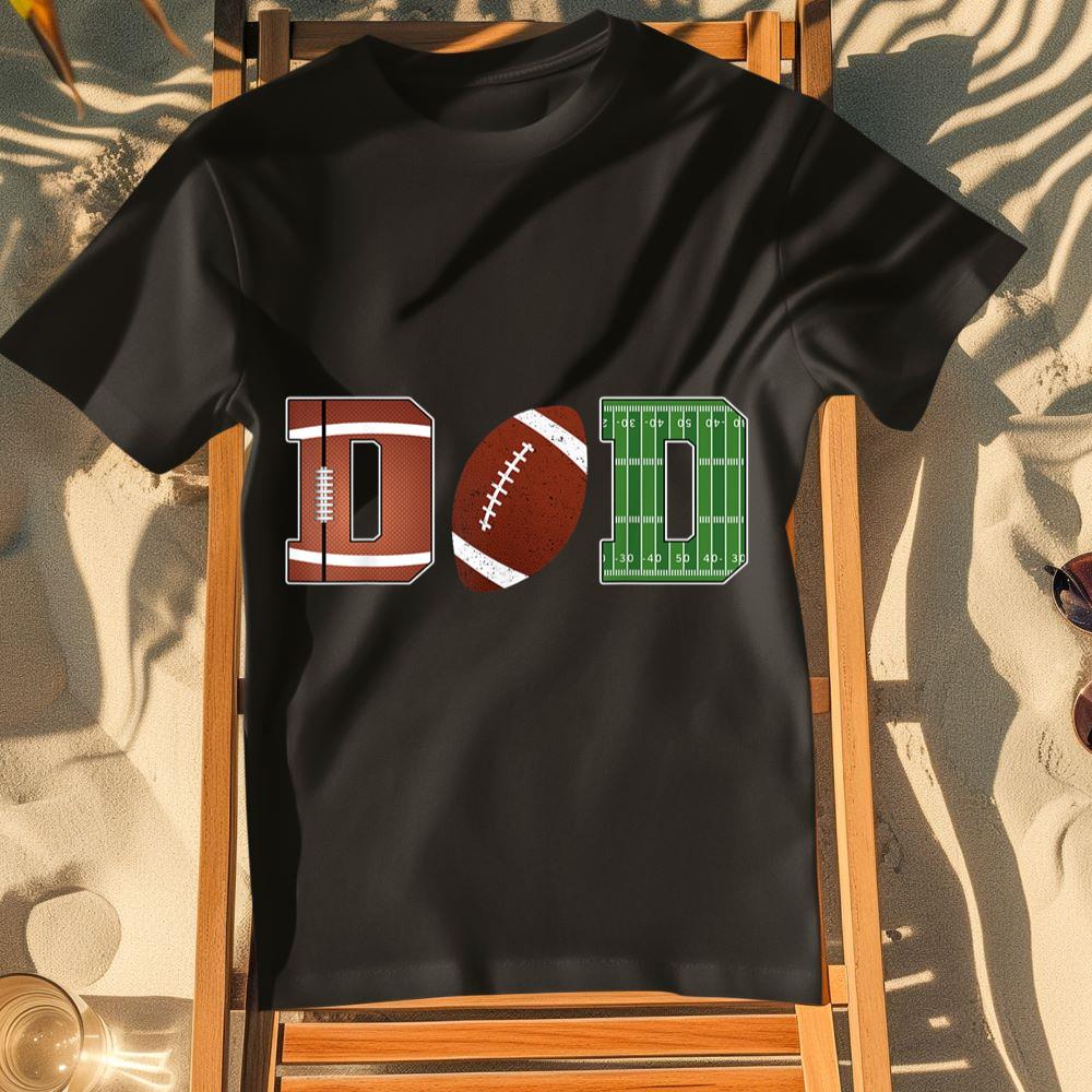 Dad Of The 1 Year Old Football First Birthday Boy Family T-Shirt