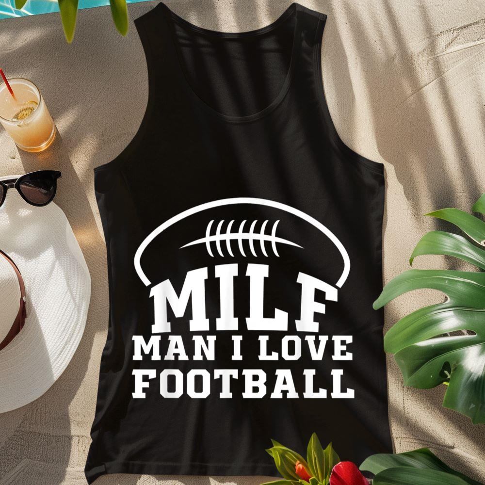 Man I Love Football Tank Top