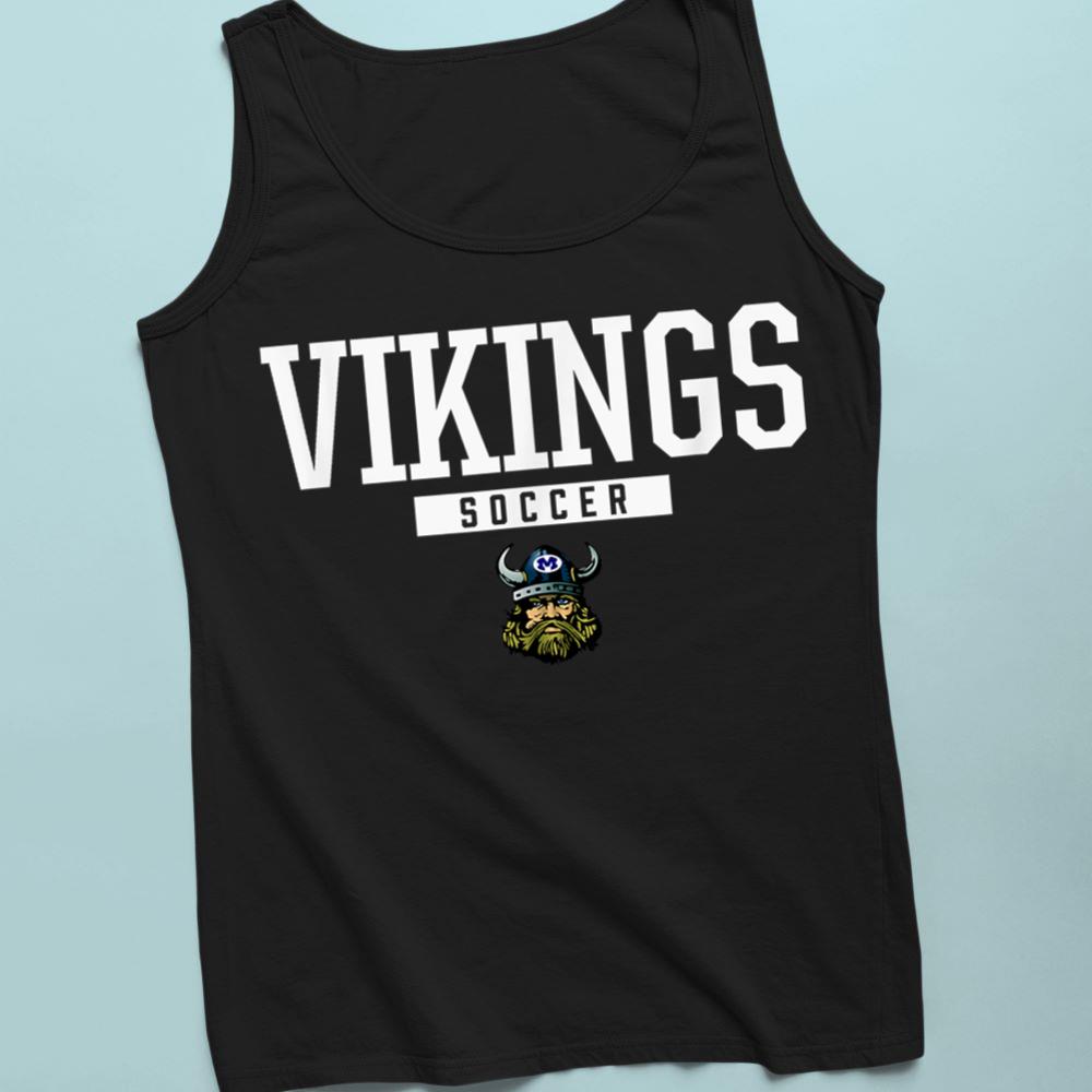 Miamisburg Vikings Logo Soccer HS Tank Top