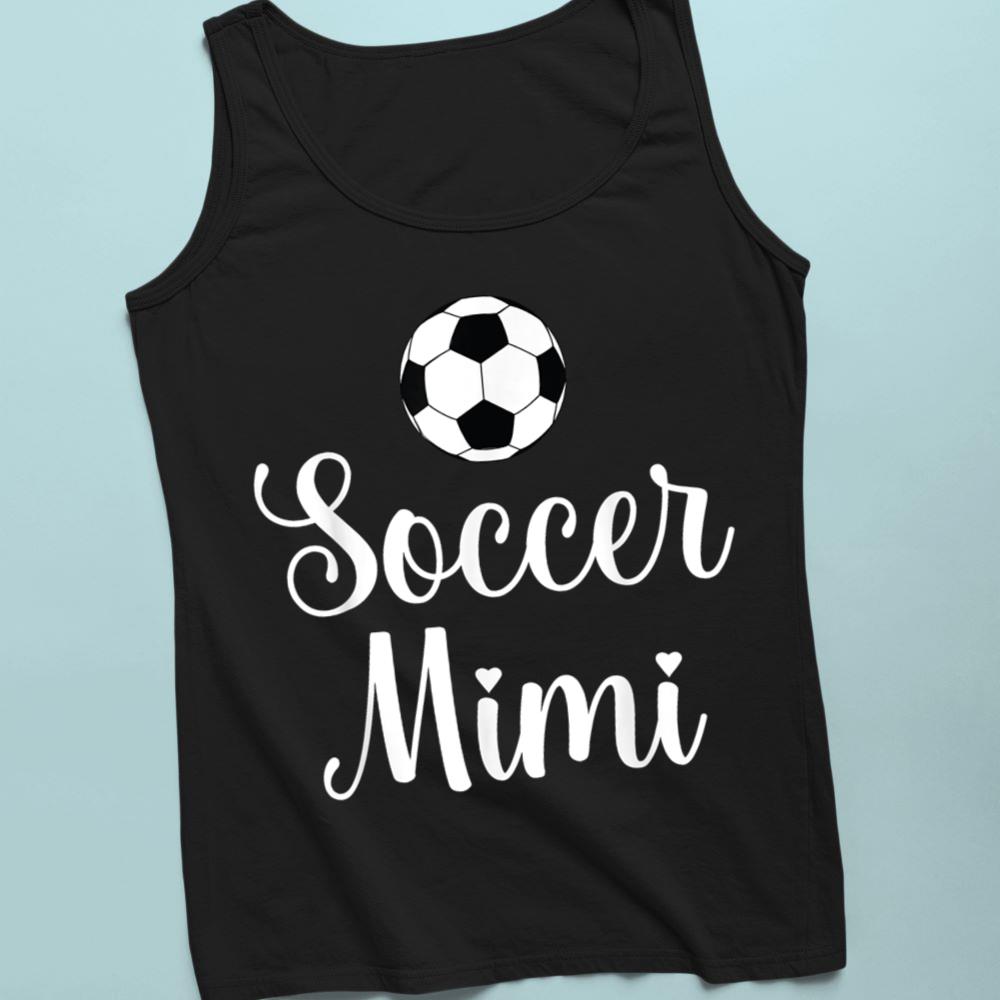 Soccer Mimi Funny Player Grandma Tank Top