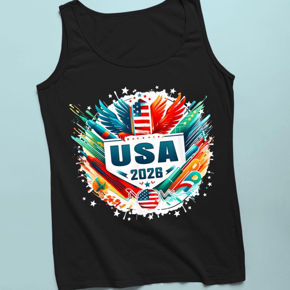 USA 2026 Go United States Sport USA Team 2026 USA Tank Top