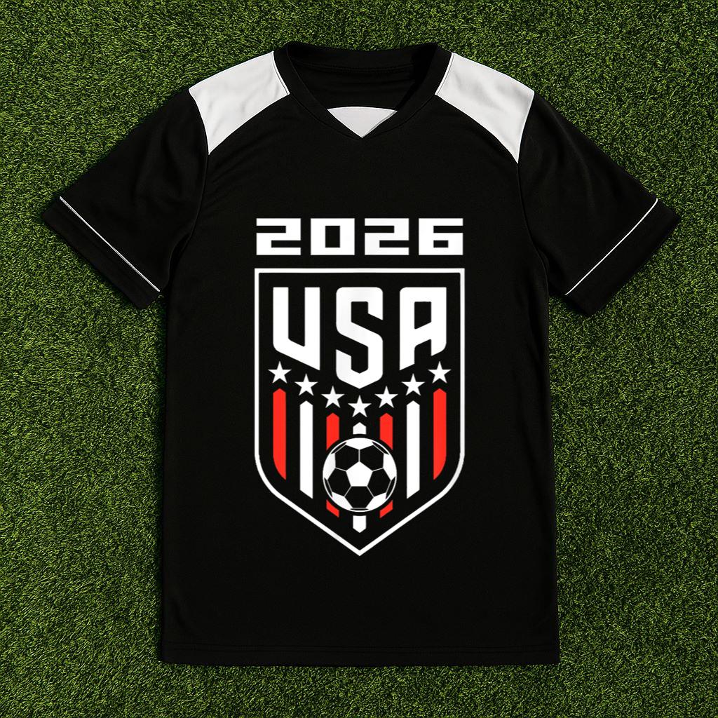 USA Player 2026 Team Boys Kids Men Youth Teen USA 2026 Soccer Jersey