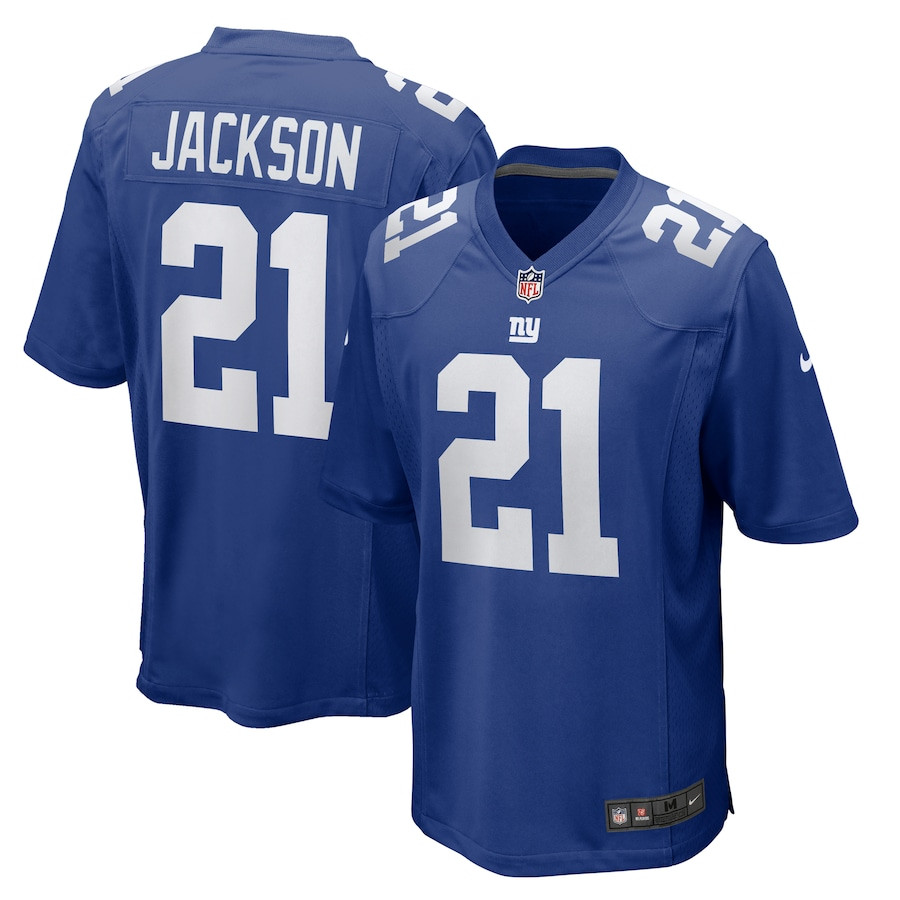 Adoree' Jackson 21 New York Giants Team Game Men Jersey - Royal JS3741